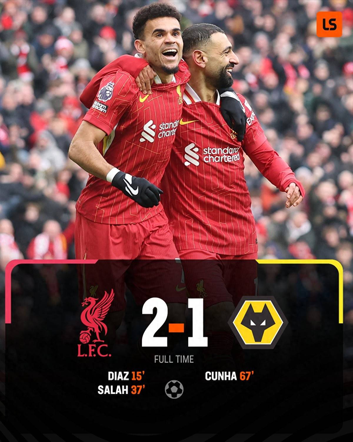 开云体育-利物浦连胜英超对手，保持不败战绩