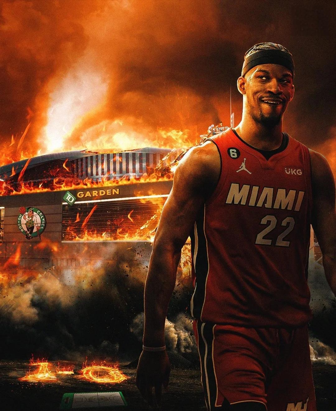 热火险胜凯尔特人，内线硬战胜出