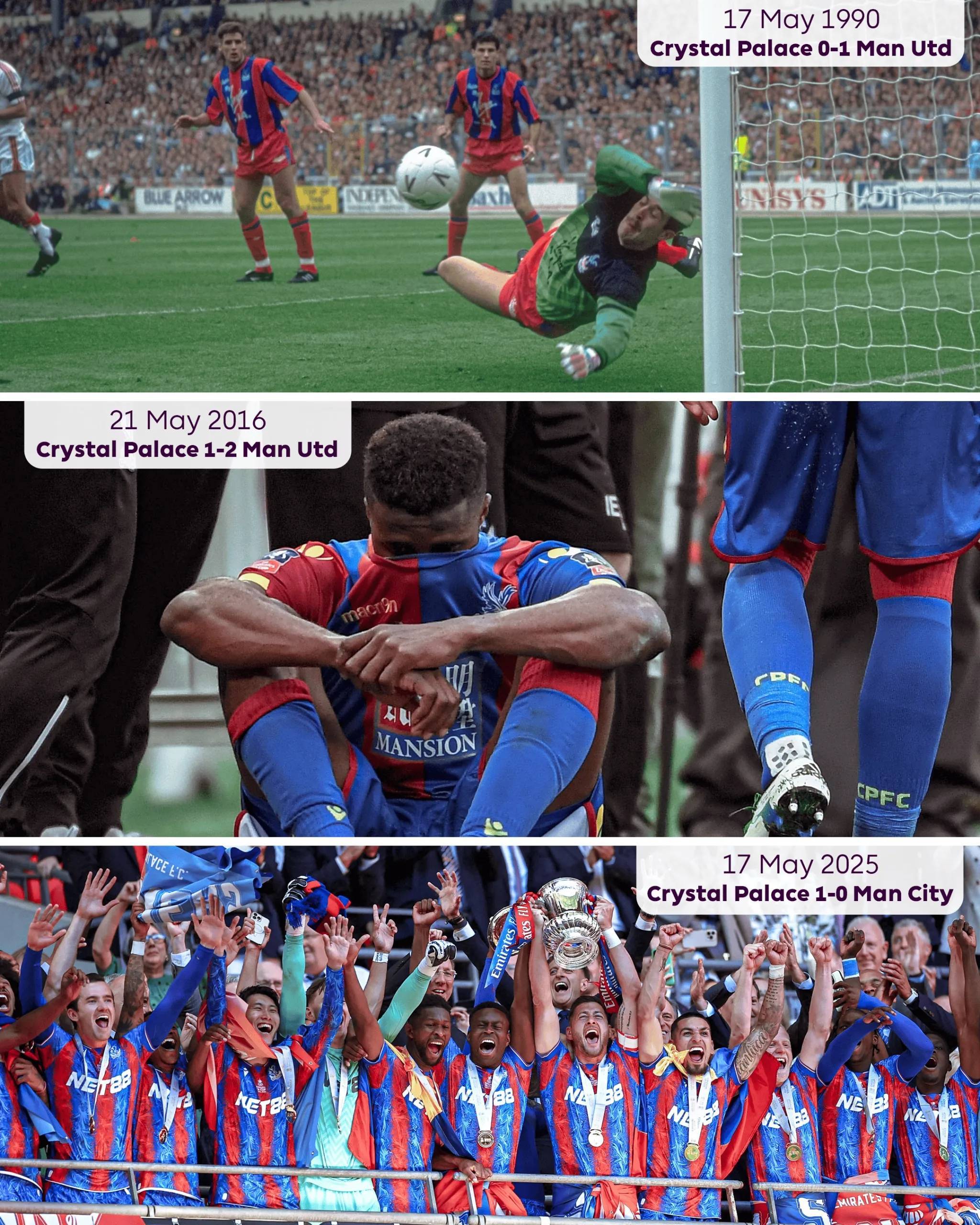 包含水晶宫客场击败莱切斯特城，球队备战下一轮比赛的词条